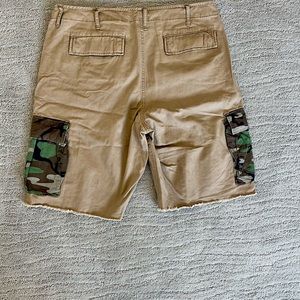 Ralph Lauren Denim & Supply khaki and camo shorts